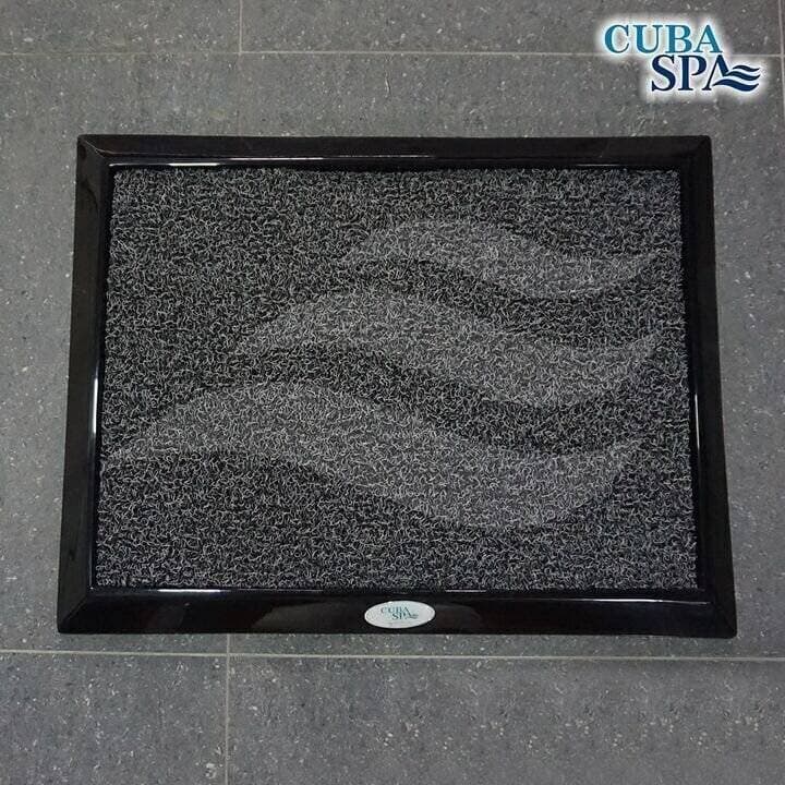 PEDILUVIO NEGRO 69*49*3.5cm | FIBRA DE VIDRIO — imagen 1