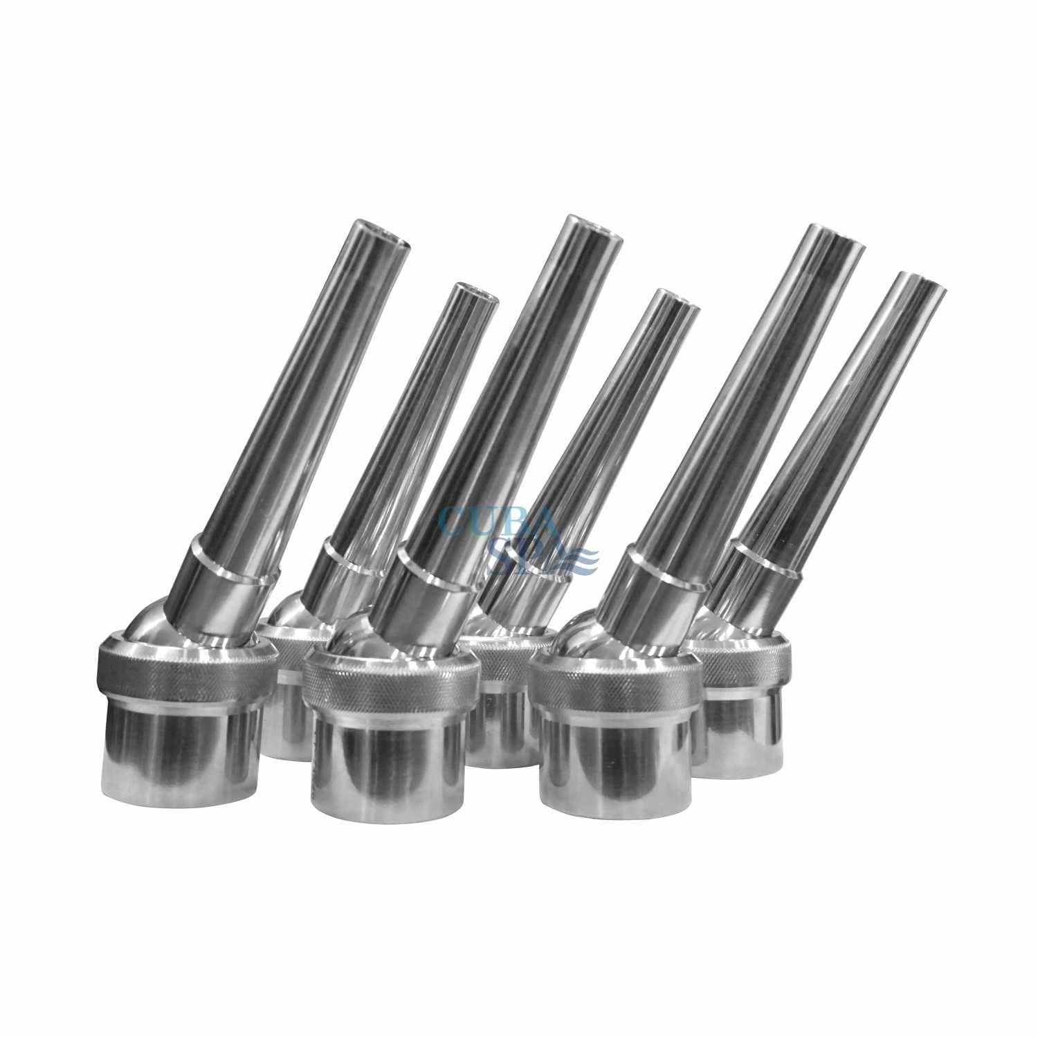 BOQUILLA PLUME JET DE 1 1/2” SALIDA DE 14MM INOX