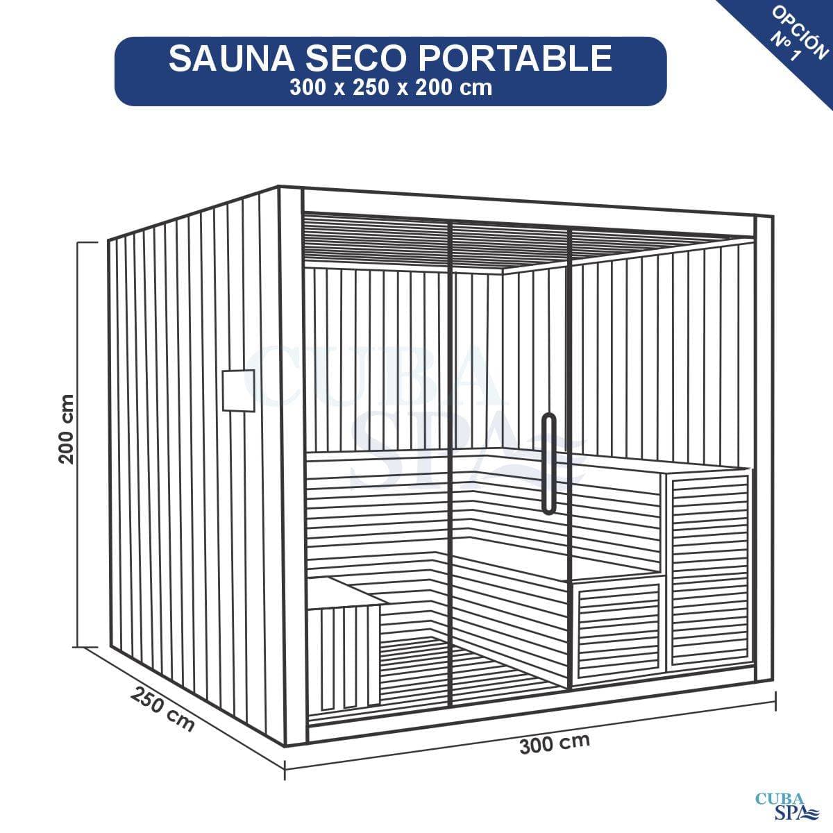 Sauna seco portable YD-8159 — imagen 7