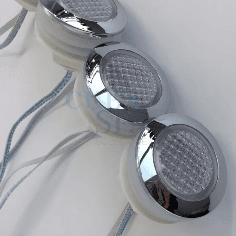 LEDs impermeable Sauna luz RGB RGBW siete colores CON CONTROL REMOTO