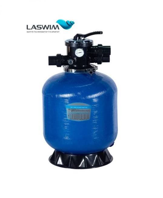 Filtro de arena de 28 pulgadas con Válvula Laswim — imagen 1