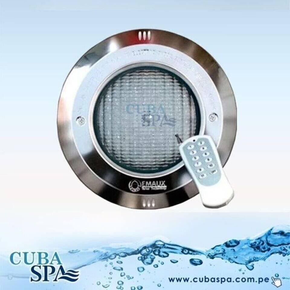 Reflector 16W RGB Emaux acero inox con nicho color — imagen 1