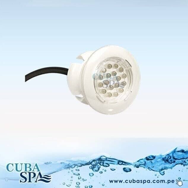 REFLECTOR LEDS 1.0 WTS/12V EMAUX COLOR Y BLANCO — imagen 1