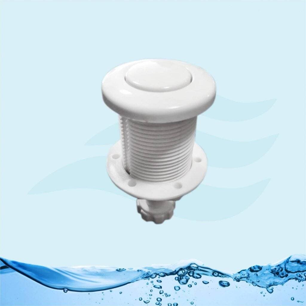 BOTON DE ENCENDIDO ON/OFF LA-21605 BLANCO BLANCO RAP LUCKY — imagen 1