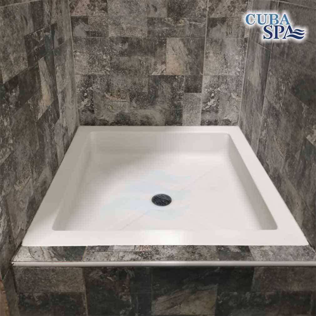 Poza de ducha 80*80*15 cm - para empotrar