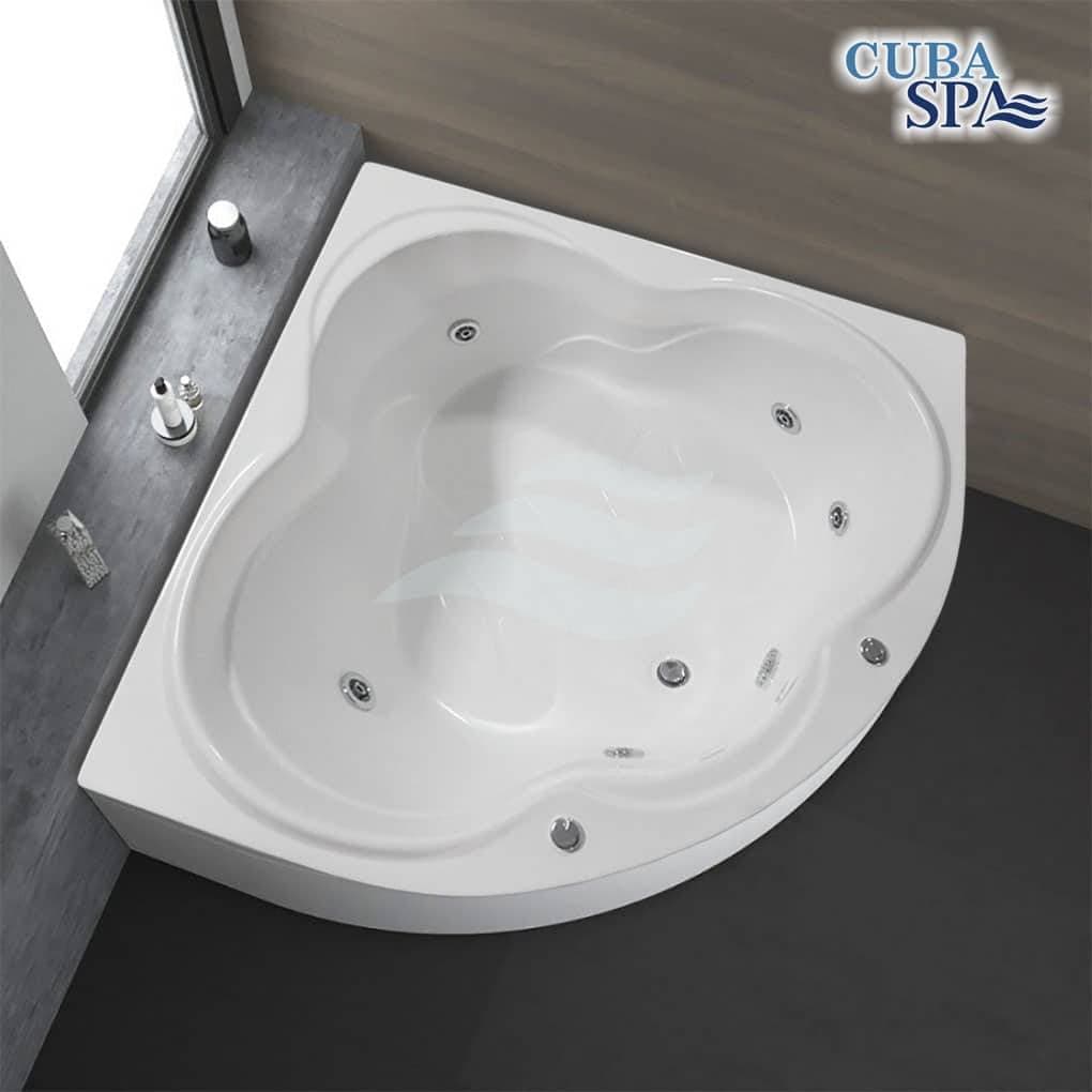 Tina Hidromasaje Esquinero - CORIAN 130*130