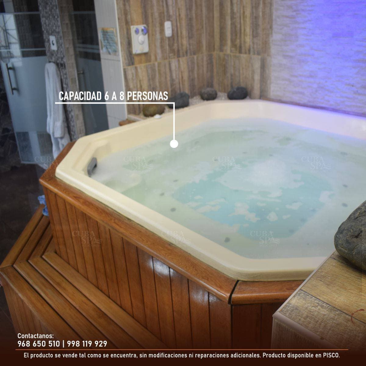 Tina Super Spa - ENTREGA ICA