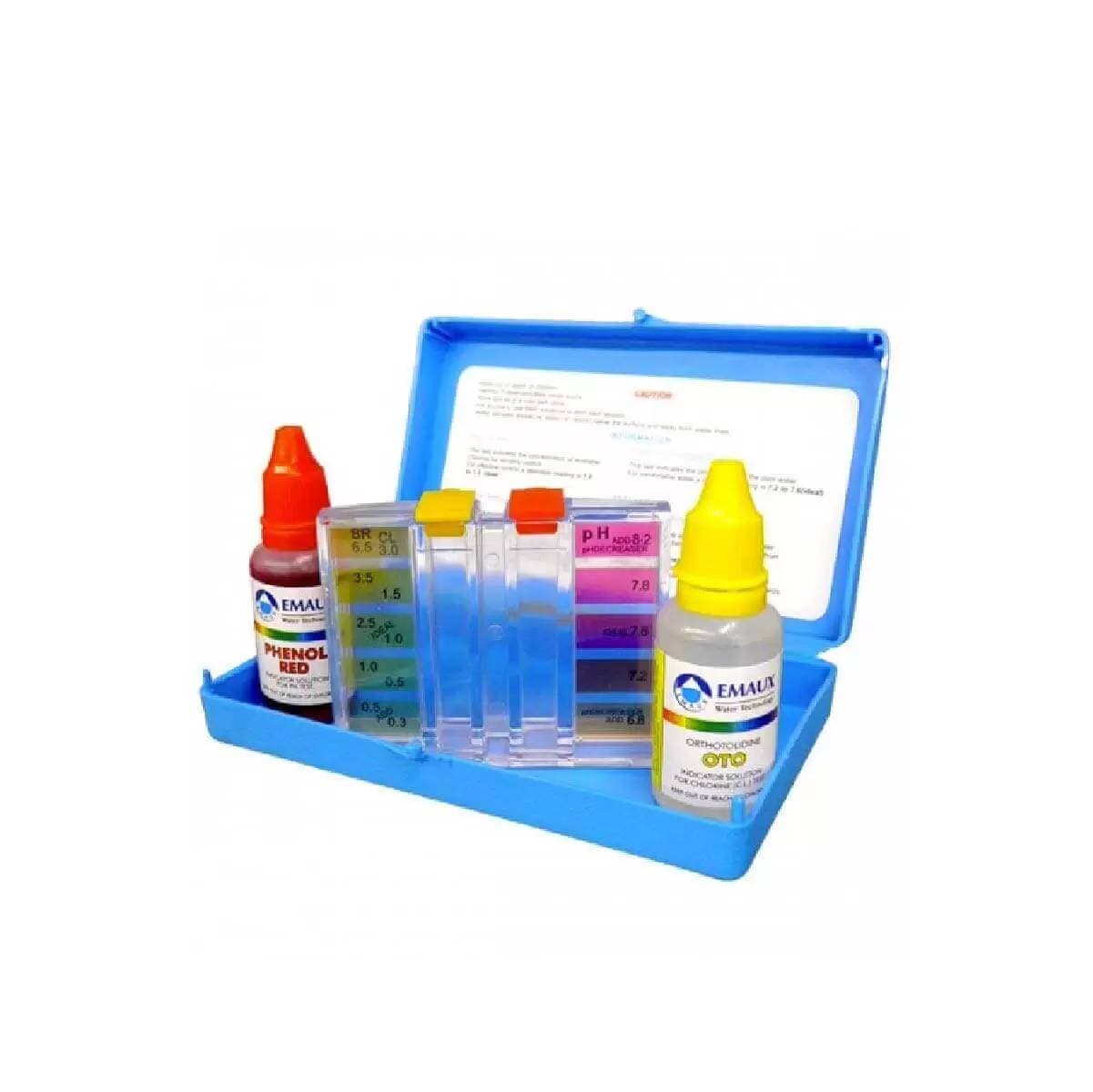 TEST MEDIDOR PARA PH Y CLORO EMAUX MODELO CE029 (88050702) — imagen 1