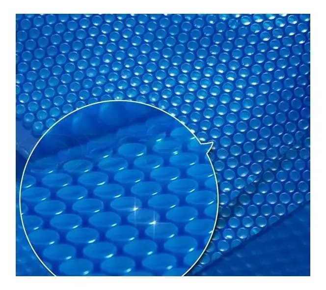 COBERTOR FLOTANTE PARA PISCINA AQUASOL AZUL TRANSLÚCIDO 5MM x m2