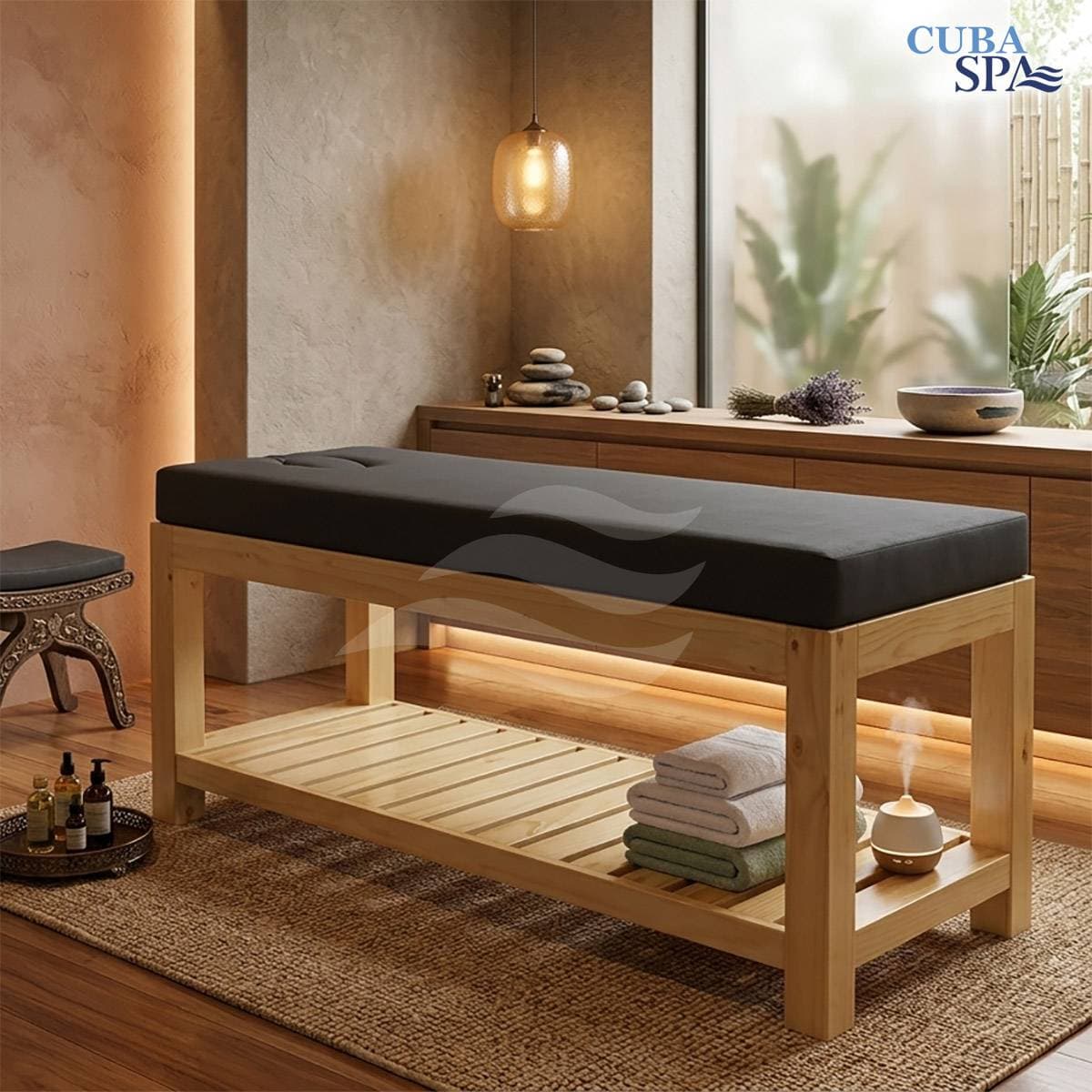 Camilla de Masaje 180x80 Minimalista | Madera Pino