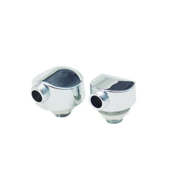 Conector ABS Cromado para Cabina Hidro