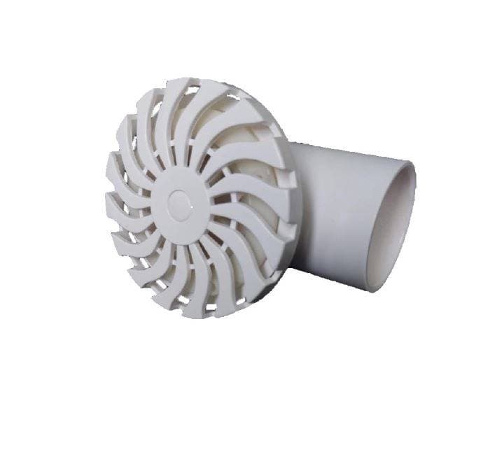 SUCCIÓN SPIRAL DE 100 GLS. EN ABS BLANCO