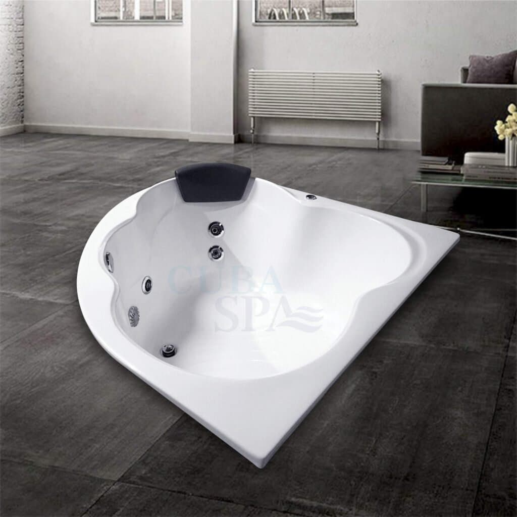 Tina Hidromasaje Esquinero - CORIAN 130*130