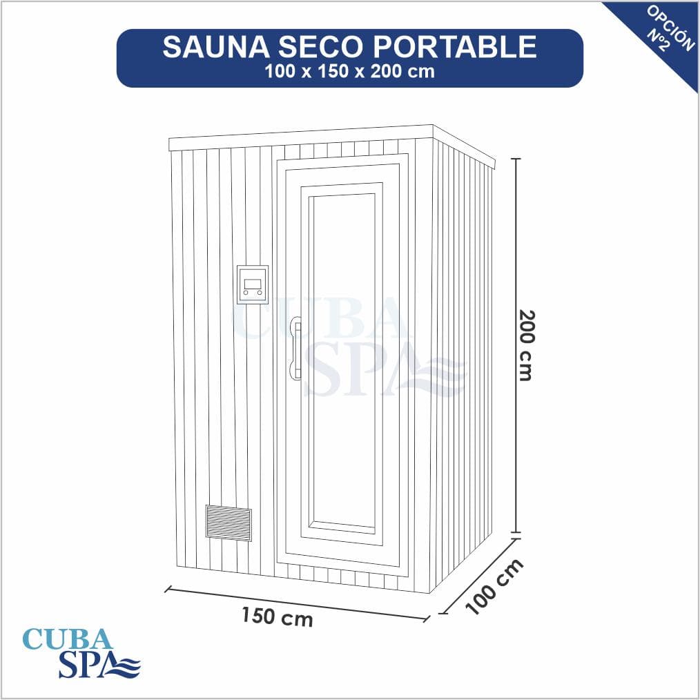 Sauna Seco Portable modelo: YD-8150 — imagen 7