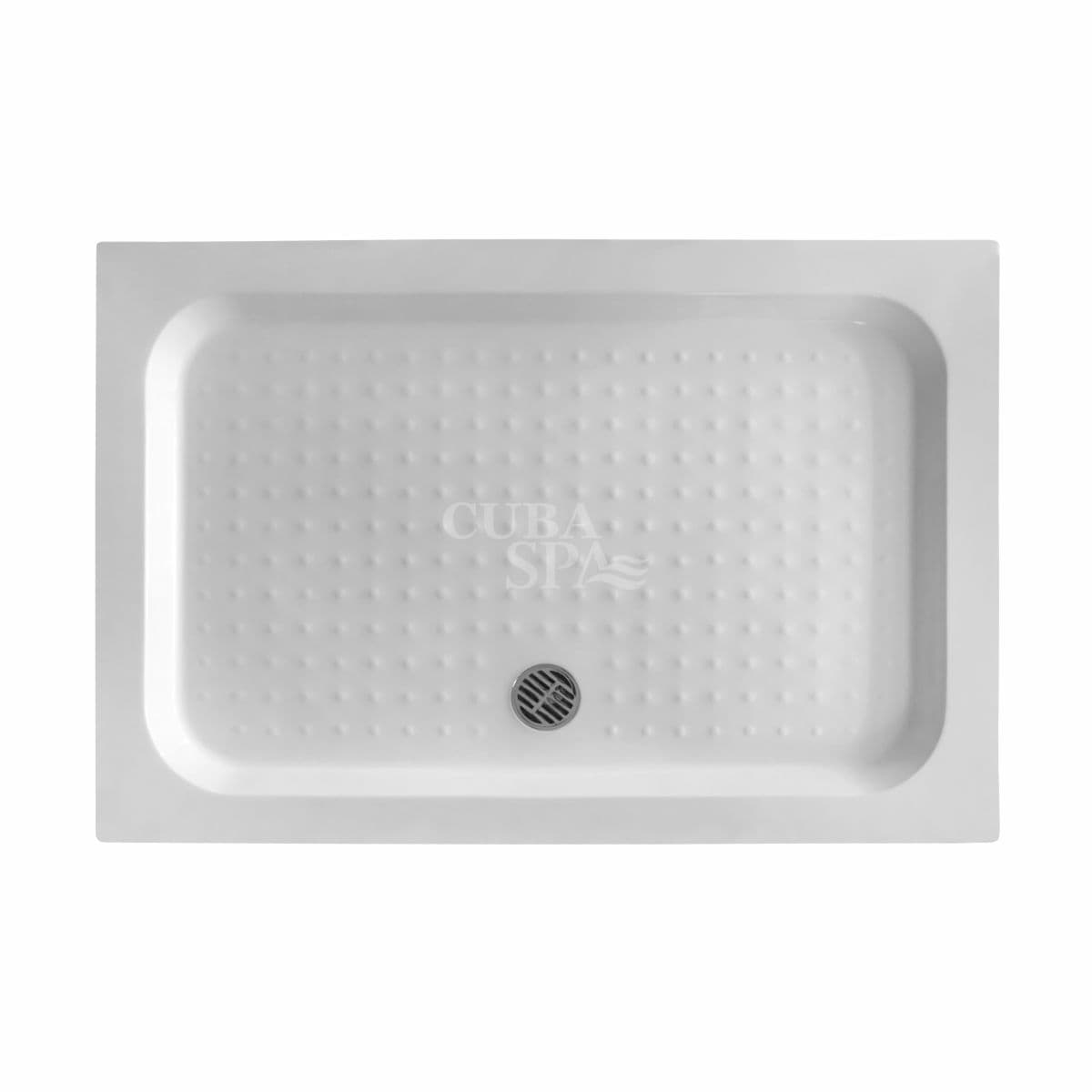 Poza de ducha 120*80*5 cm - para empotrar