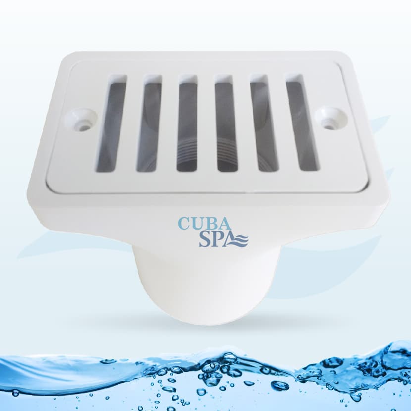 SP1019 REJILLA de 4" x 2" para drenaje HAYWARD