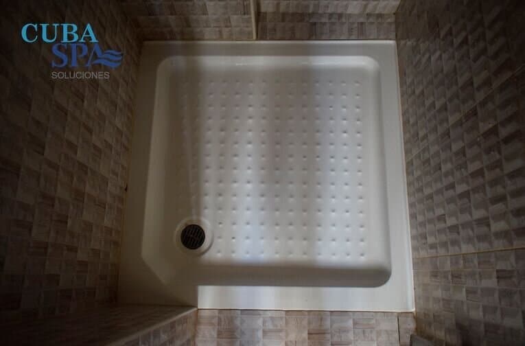 Poza de ducha 90x90*5 cm - para empotrar