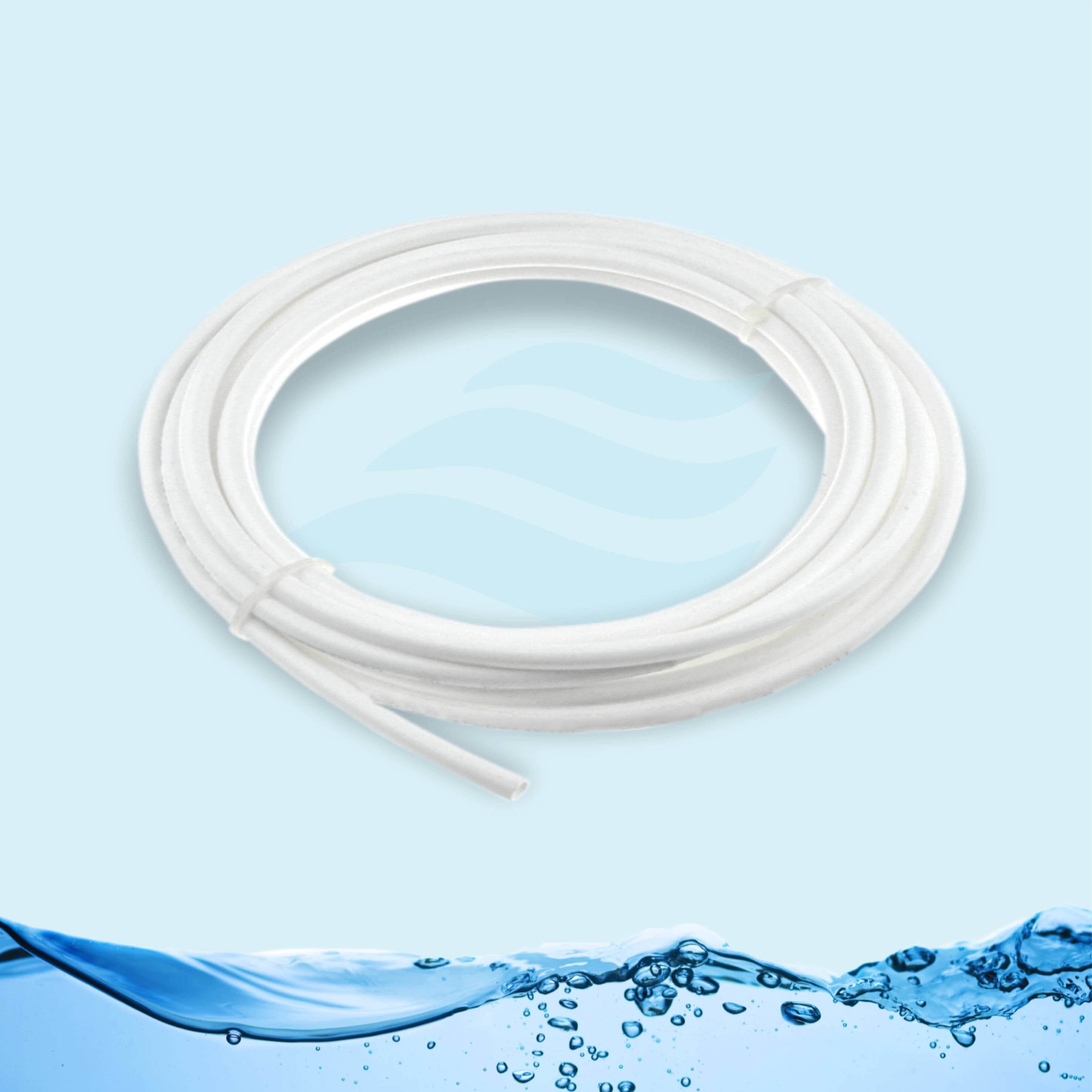 MANGUERA FLEXIBLE BLANCO 3/8" para Tina Hidro x m