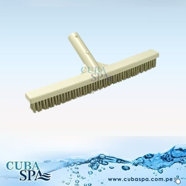 ESCOBILLA DE ACERO INOX. EMAUX DE 14"