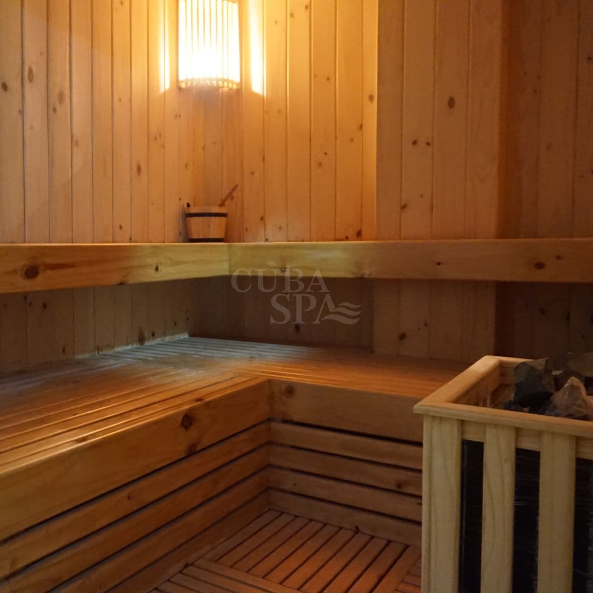 Sauna seco fijo M02