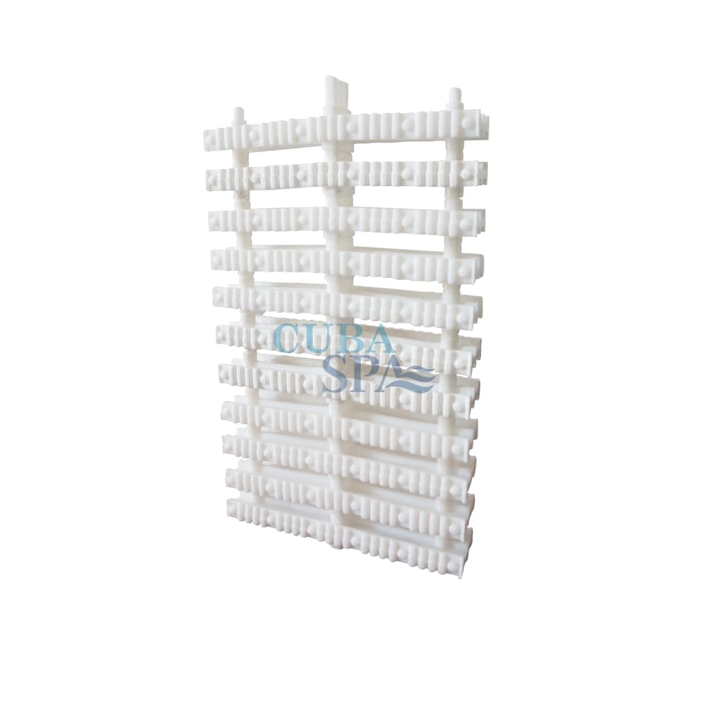 Rejilla perimetral nacional de 19.5 cm H 32 mm (1m. lineal) nacional