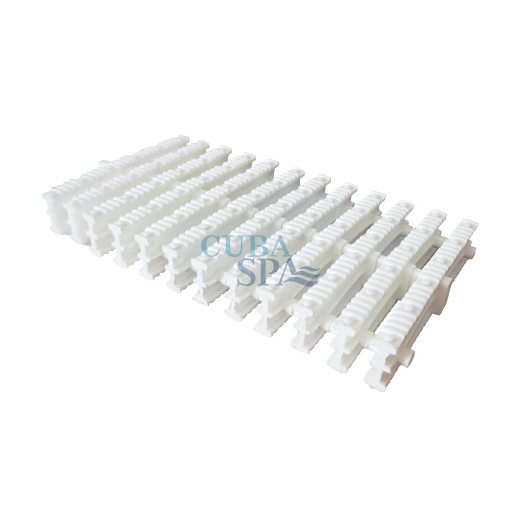 Rejilla perimetral nacional de 19.5 cm H 32 mm (1m. lineal) nacional