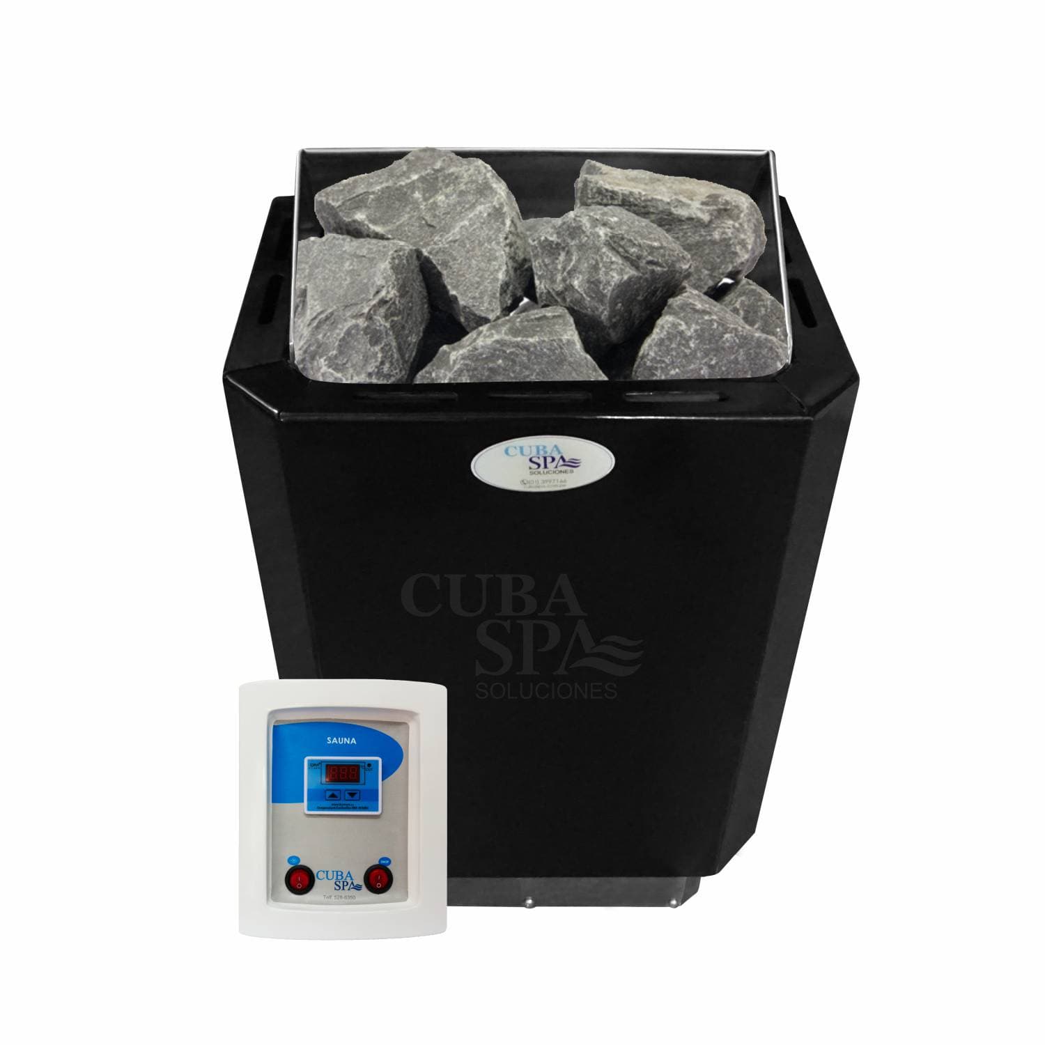 Calefactor Eléctrico de 12 kw para sauna seco