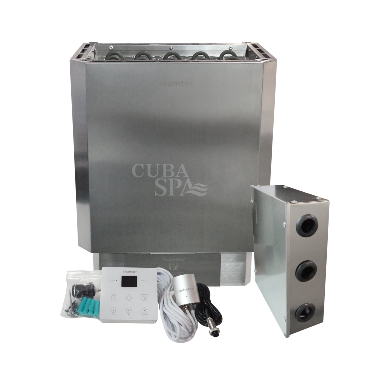 Calefactor Eléctrico Importado 9Kw con control - Steamtec