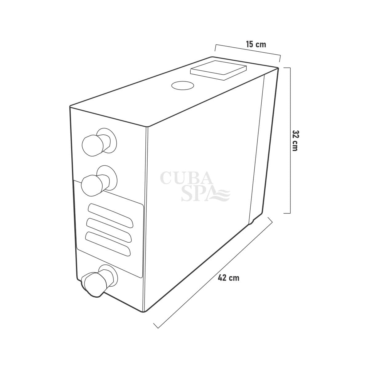 GENERADOR DE VAPOR STEAMTEC 6KW (C/CONTROL) — imagen 8