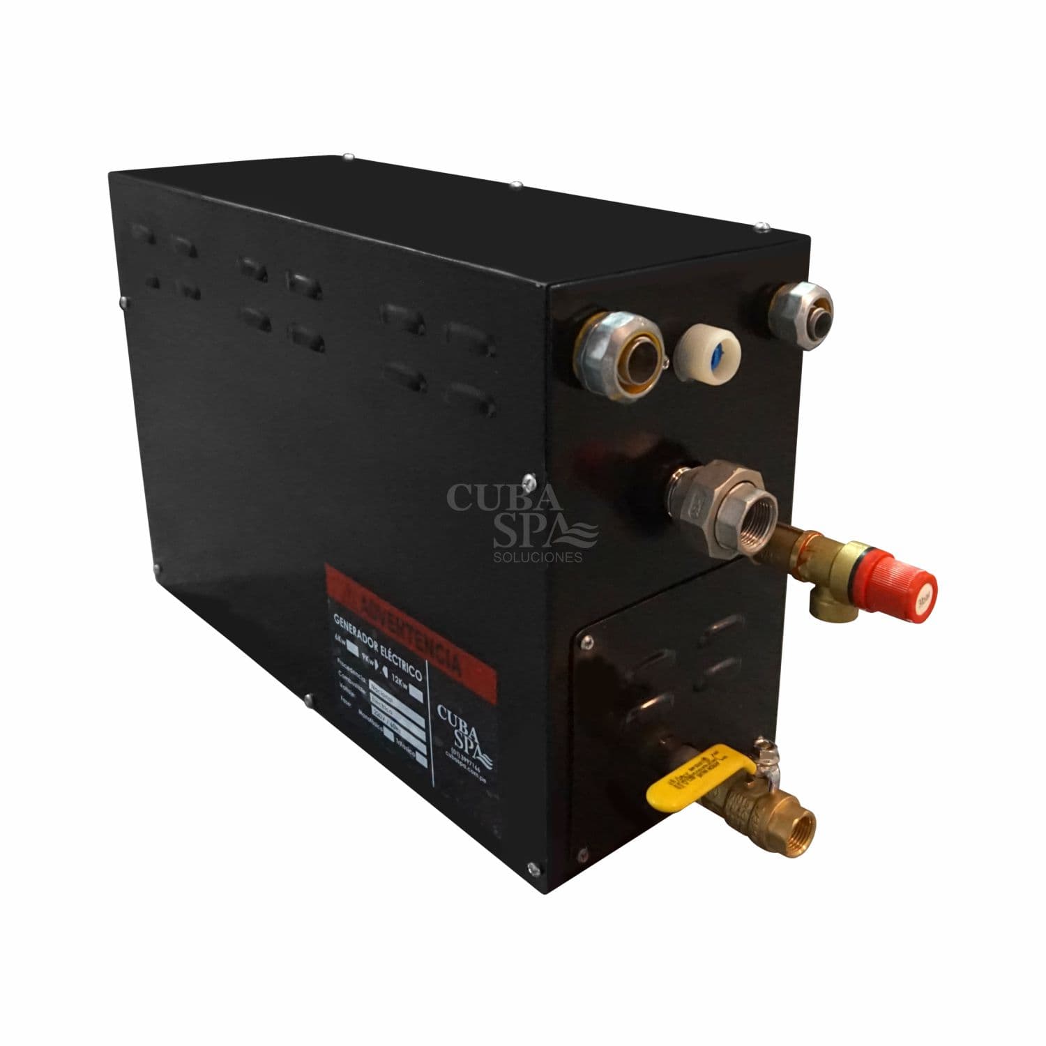 Generador de vapor eléctrico con Tablero Digital 9kw