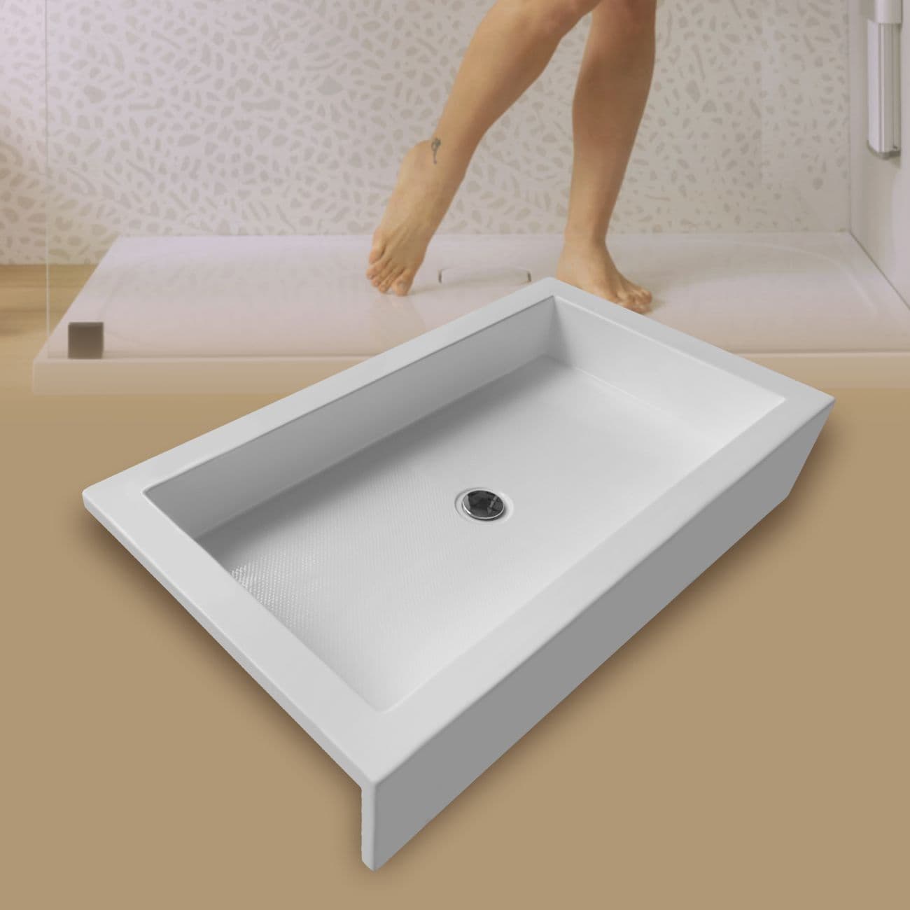 Poza de ducha  136x80*15