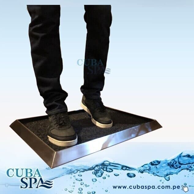PEDILUVIO 60*40*3 | ACERO INOX