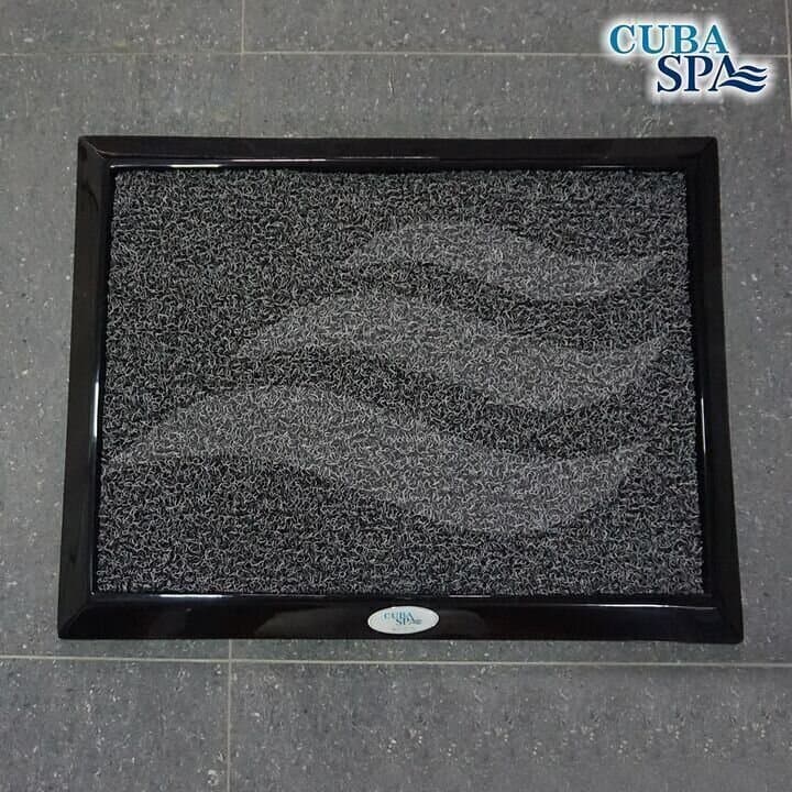 PEDILUVIO NEGRO 69x49*3.5cm | FIBRA DE VIDRIO