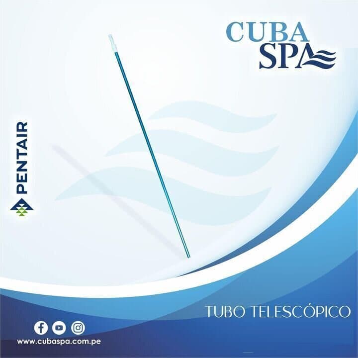Tubo telescopico de 3.6 a 7m - Pentair