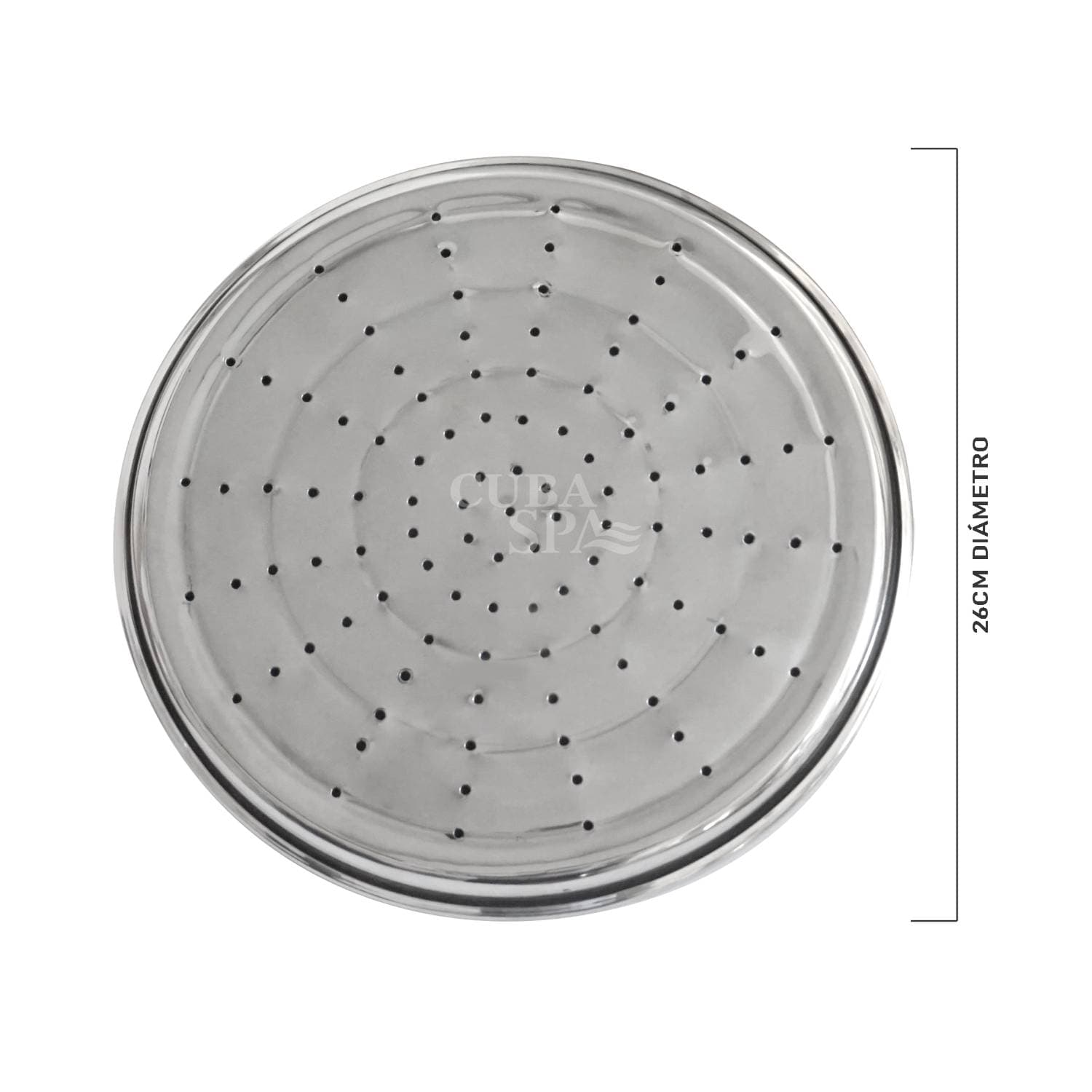 PLATO DE DUCHA ESPAÑOLA DE 1" INOX