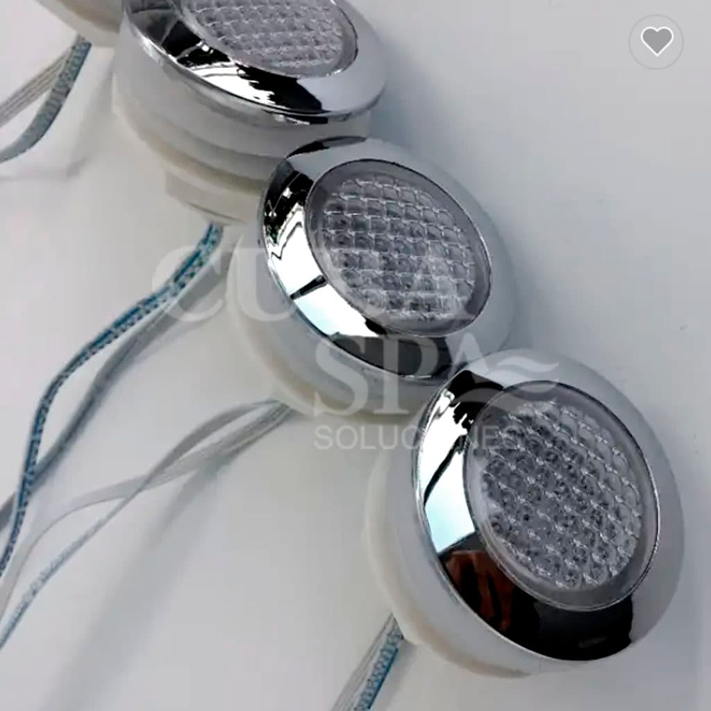 Reflector LED Spa PVC Control Manual 94 mm LUCKY