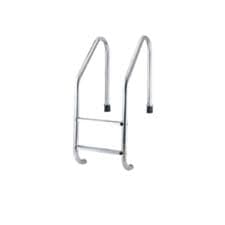 ESCALERA DE ACERO INOX. DE 2 PASOS ANTIDESLIZANTES (WL-SL202B)