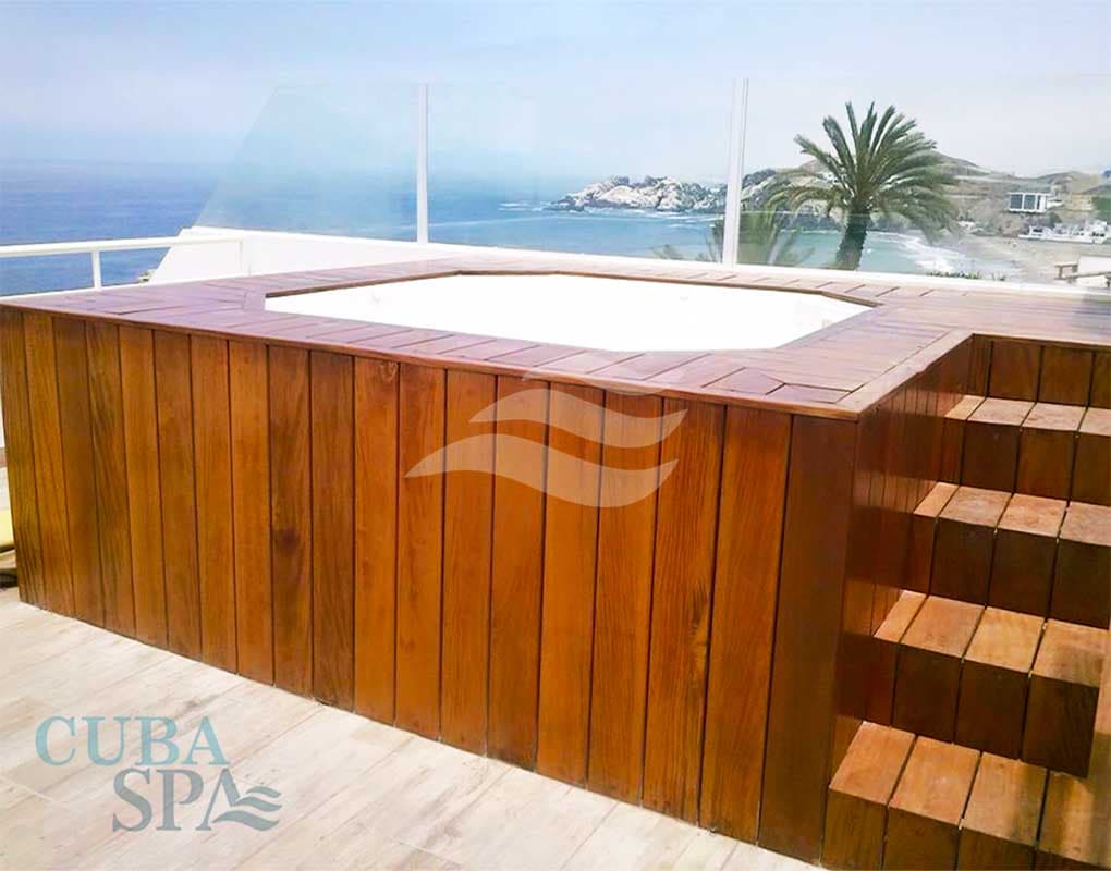 Decks de Madera Cuadradas