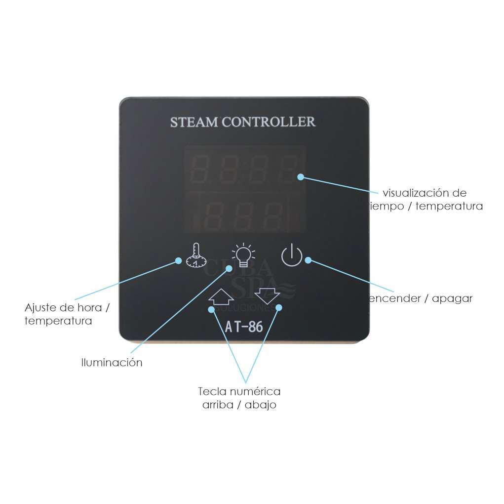 Generador de Vapor Eléctrico ATESTEAM 9kw
