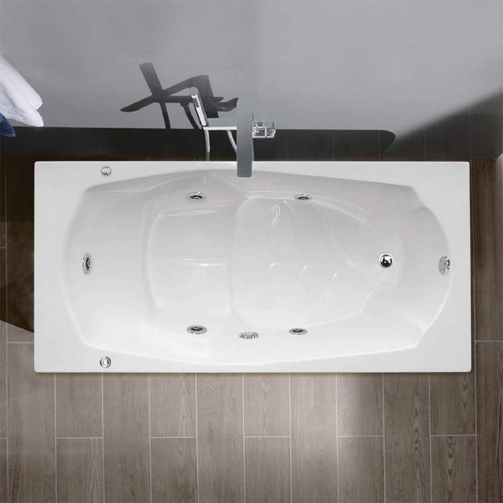 Tina Hidromasaje Rectangular - NADER I 150x80