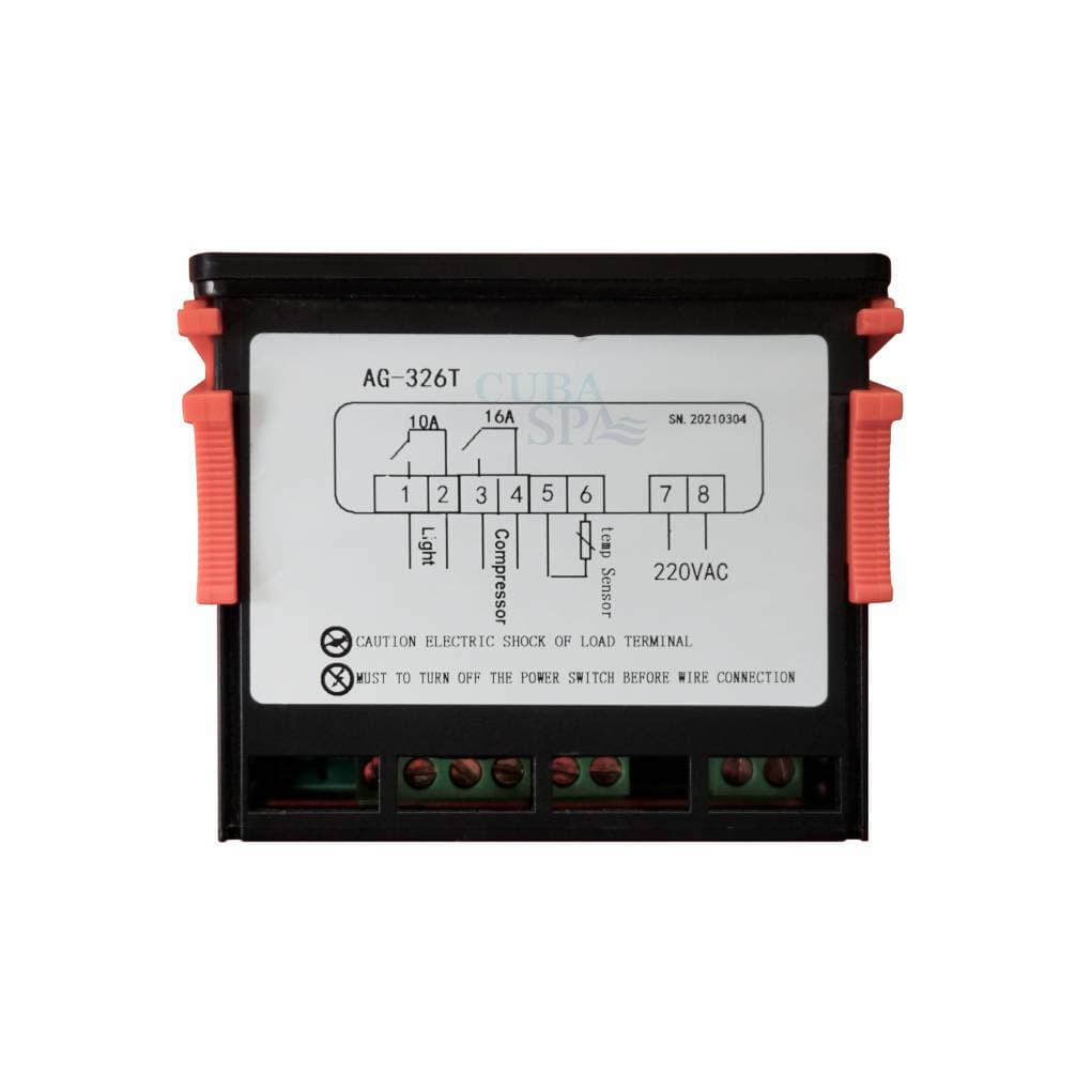 pantalla táctil controlador de temperatura para congelador