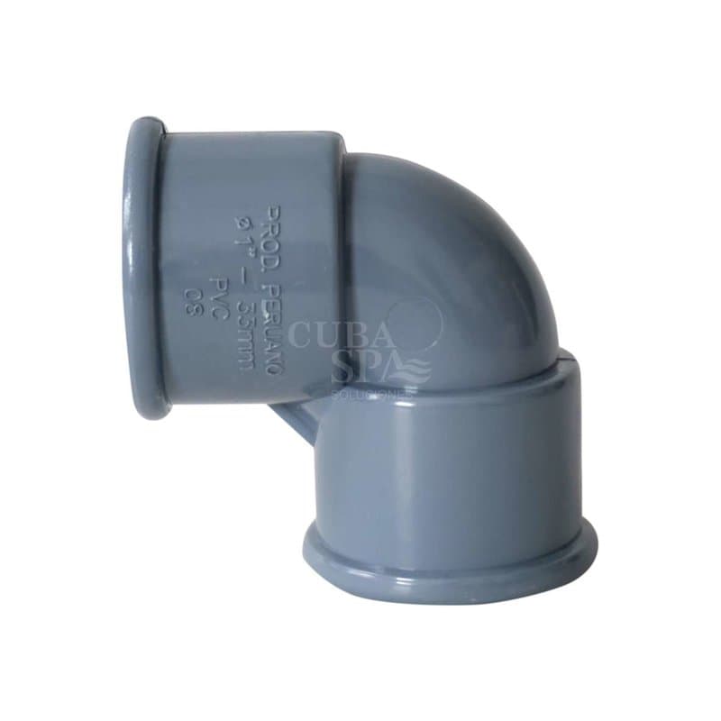 CODO 90 X 1" S/P AGUA (CL)INY