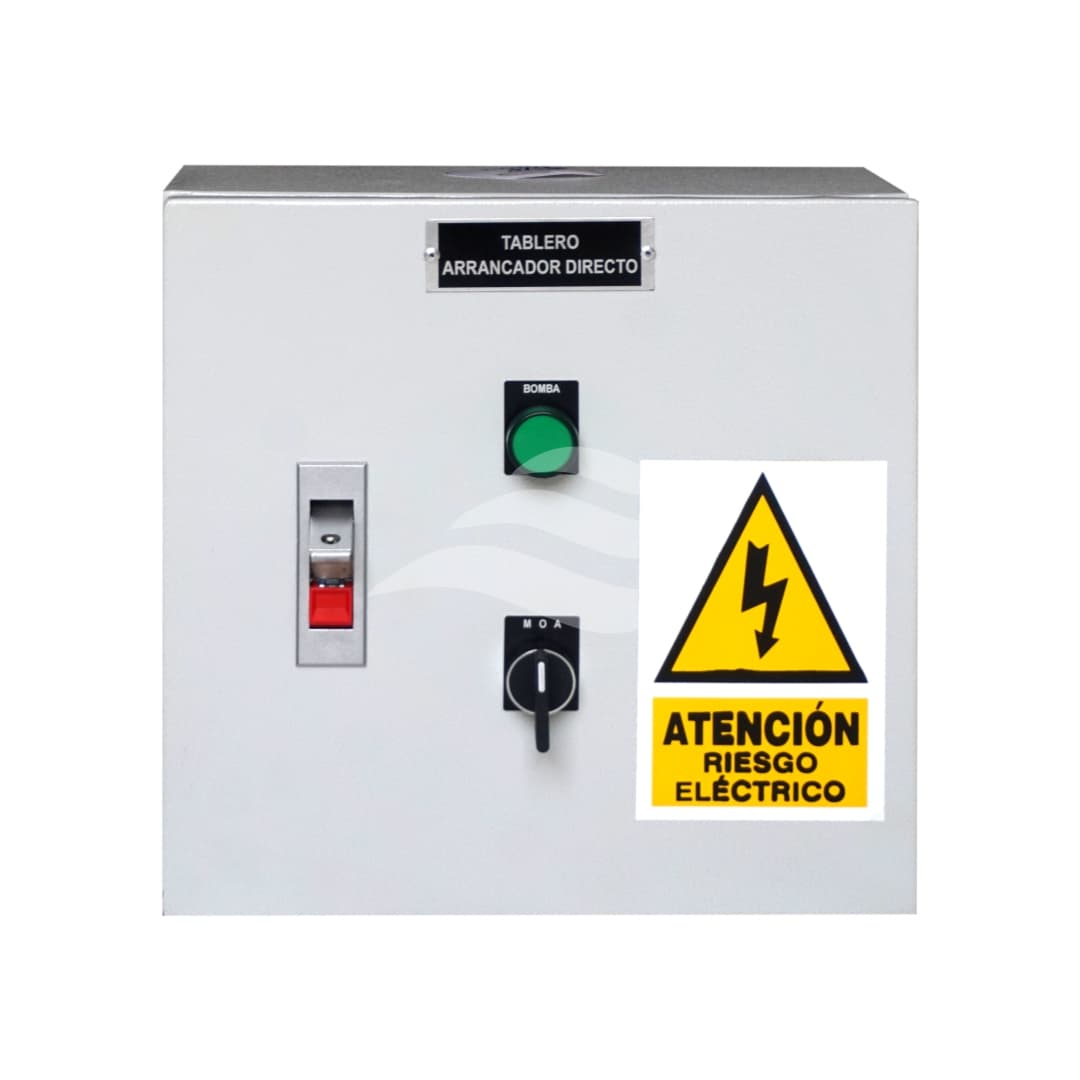 TABLERO ARRANCADOR DE PISCINA PARA 1 BOMBA DE 1 HP  MONOFASICO 220V