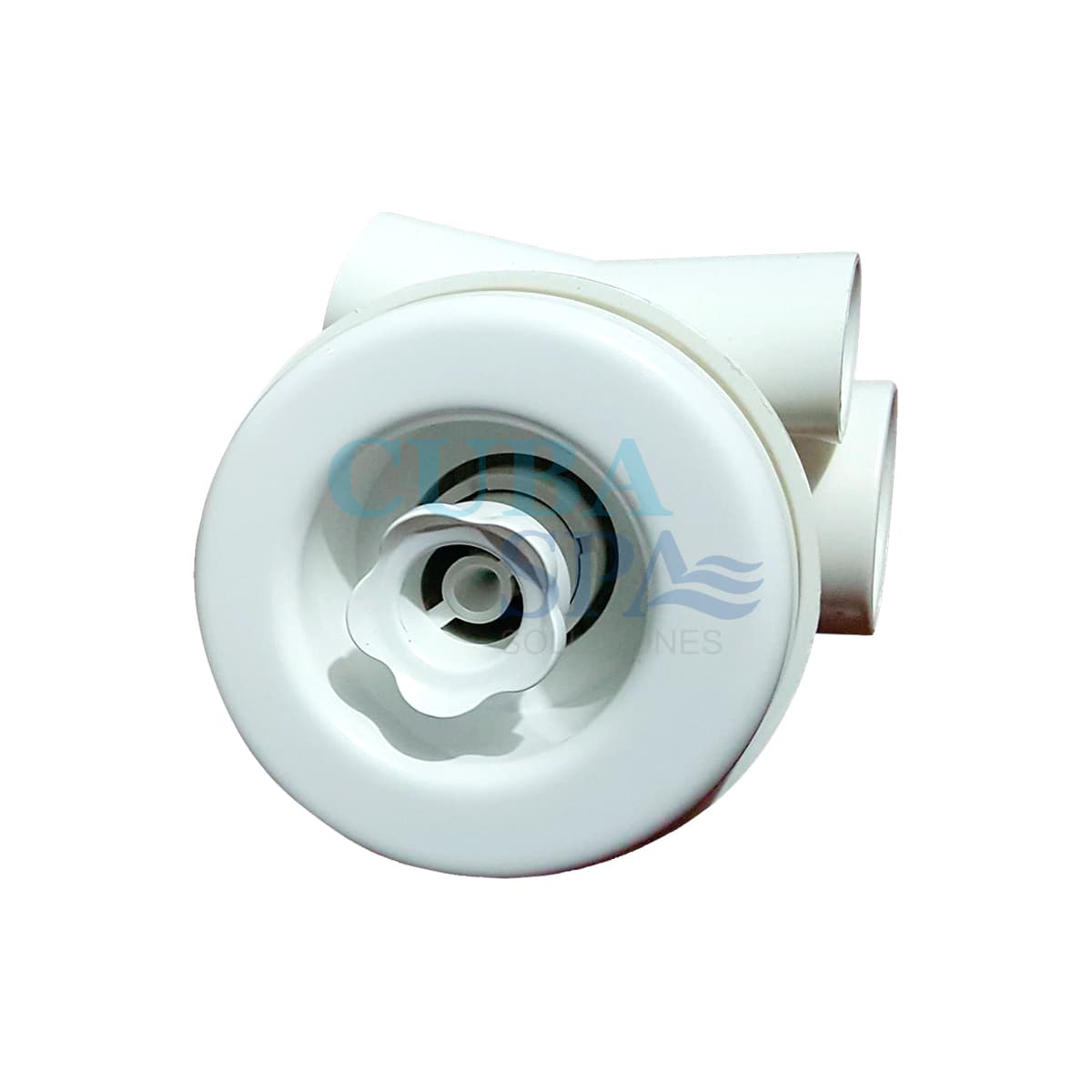 Jet Hidro Flower ABS Blanco 1"x1/2"