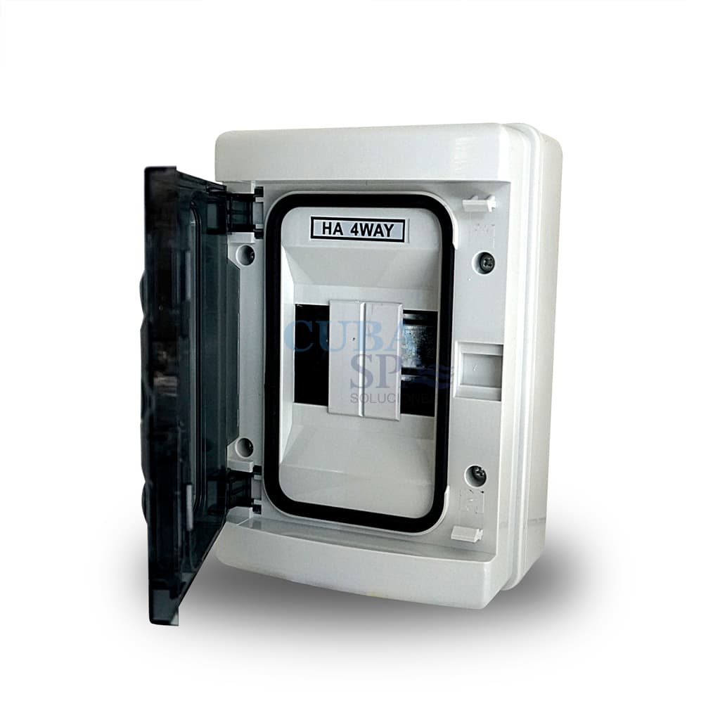 Caja de Distribución para Energía Eléctrica IP65 HA-4 Vías