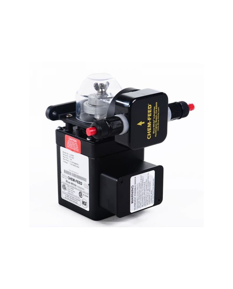 BOMBA DOSIFICADORA 9.9 GPH 220V, C-6125P, BLUE-WHITE
