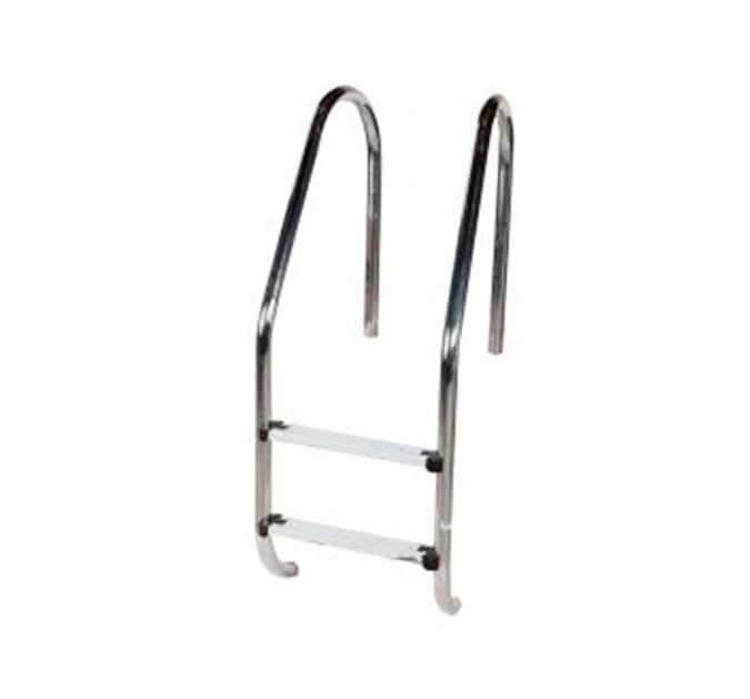 ESCALERAS PARA PISCINA DE ACERO DOS PASOS USR