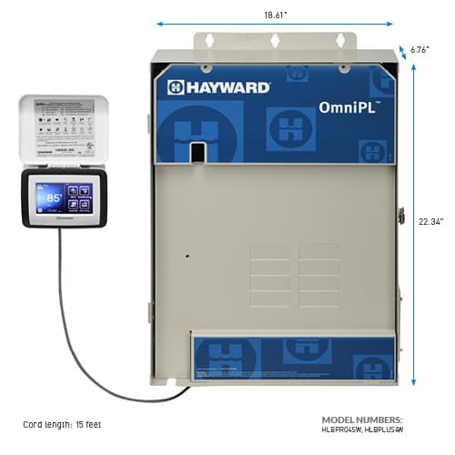 HLBPLUS4W CONTROLADOR INTELIGENTE DE PISCINA Y SPA OMNIPL CON TCELL940