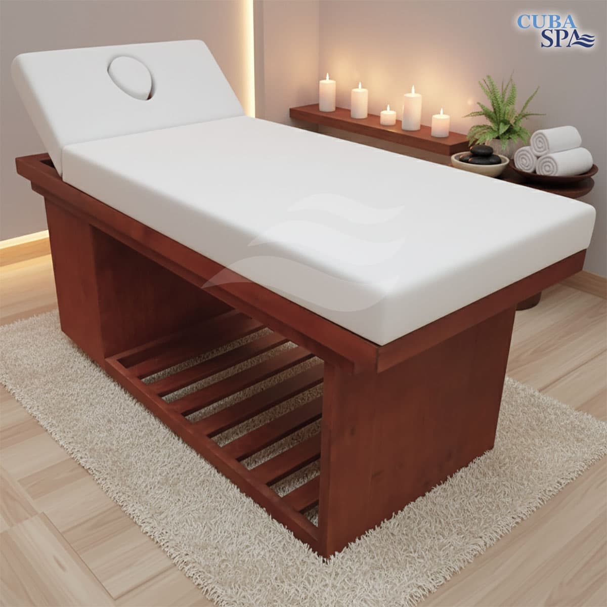 Camilla modelo SAM II 190x75 | RECLINABLE
