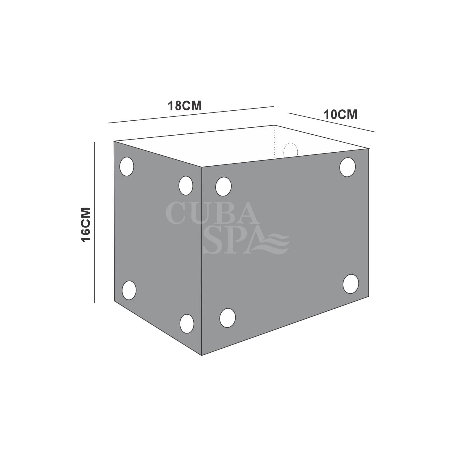 DISPENSADOR DE HIERBAS RECTANGULAR